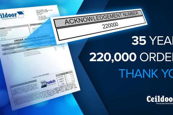 220,000 access panel orders