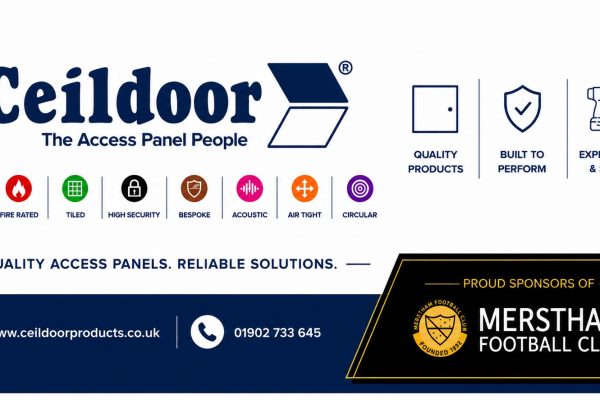 Merstham FC sponsored board
