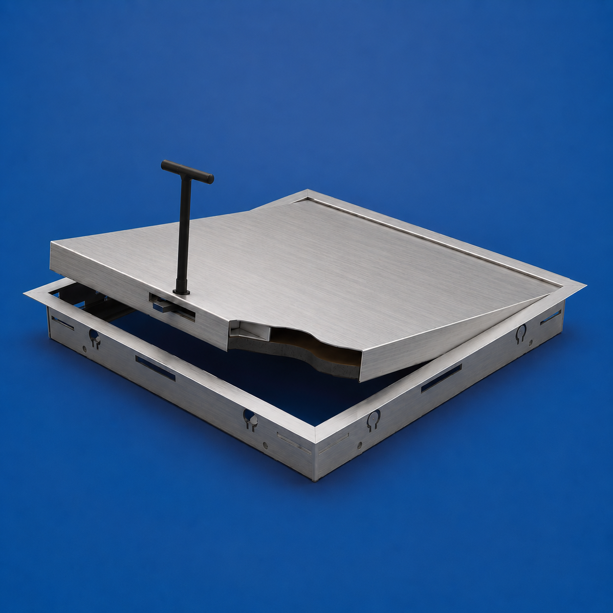 Aluminium and Stainless Steel Access Panel